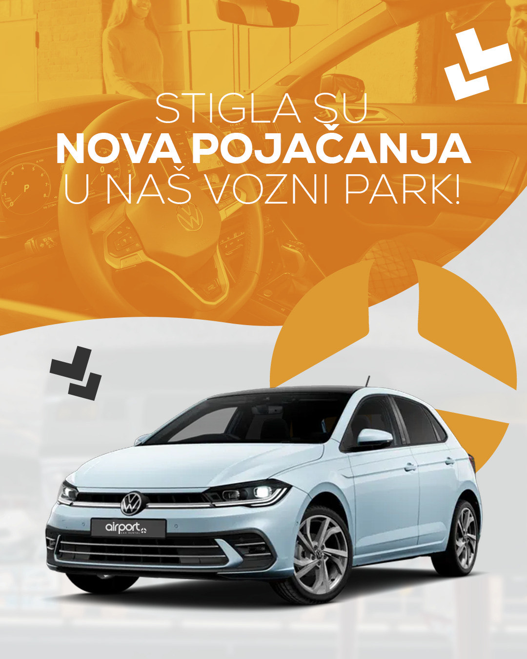 Rent a VW Polo at Sarajevo Airport